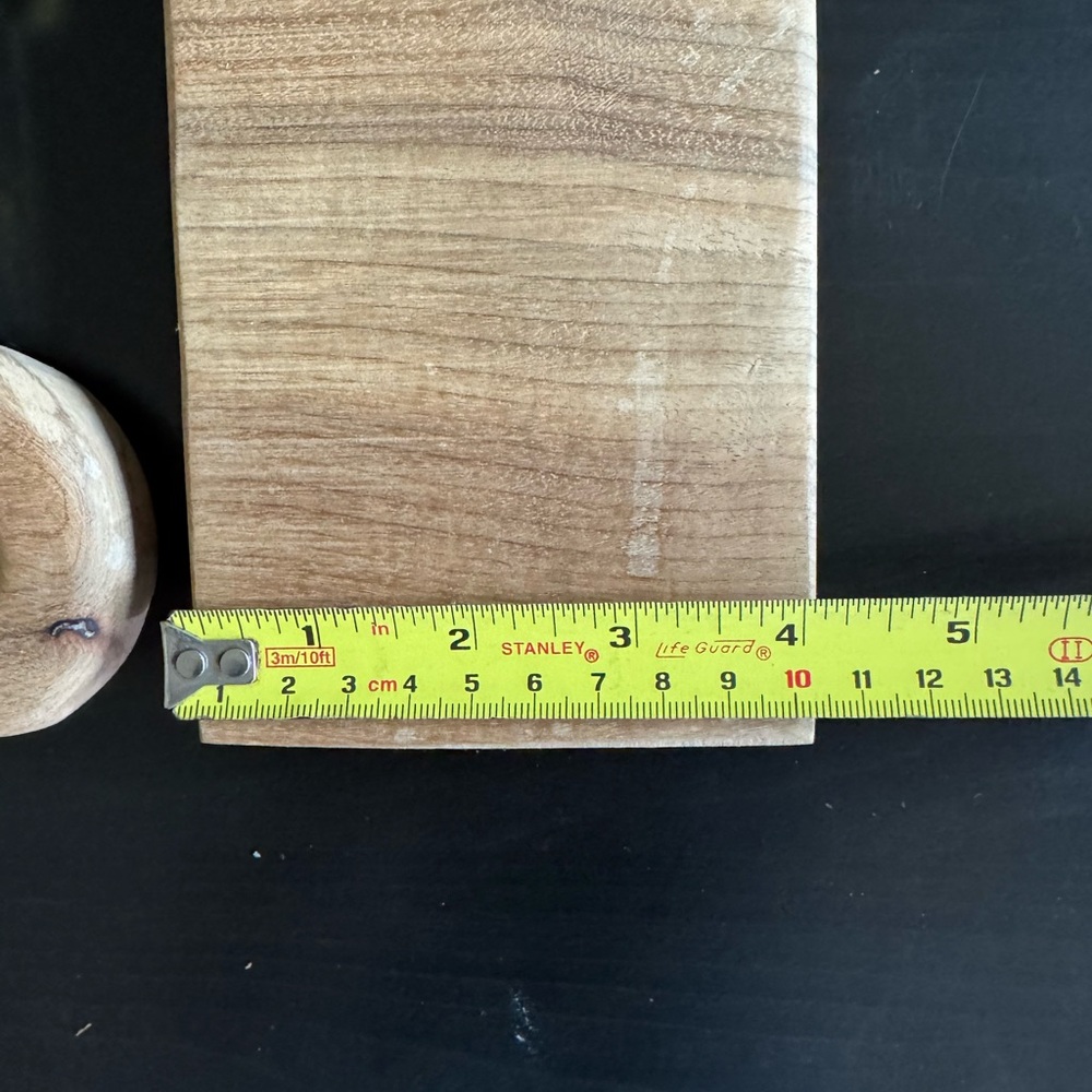 Handmade Wooden Vase and Holder Set - Picture 3 of 5